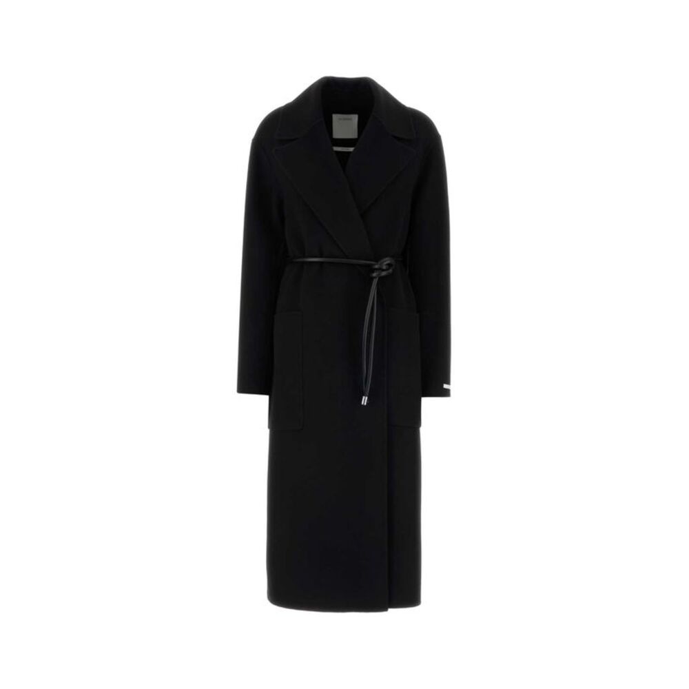 Sportmax Women Black Wool Zannata Coat
